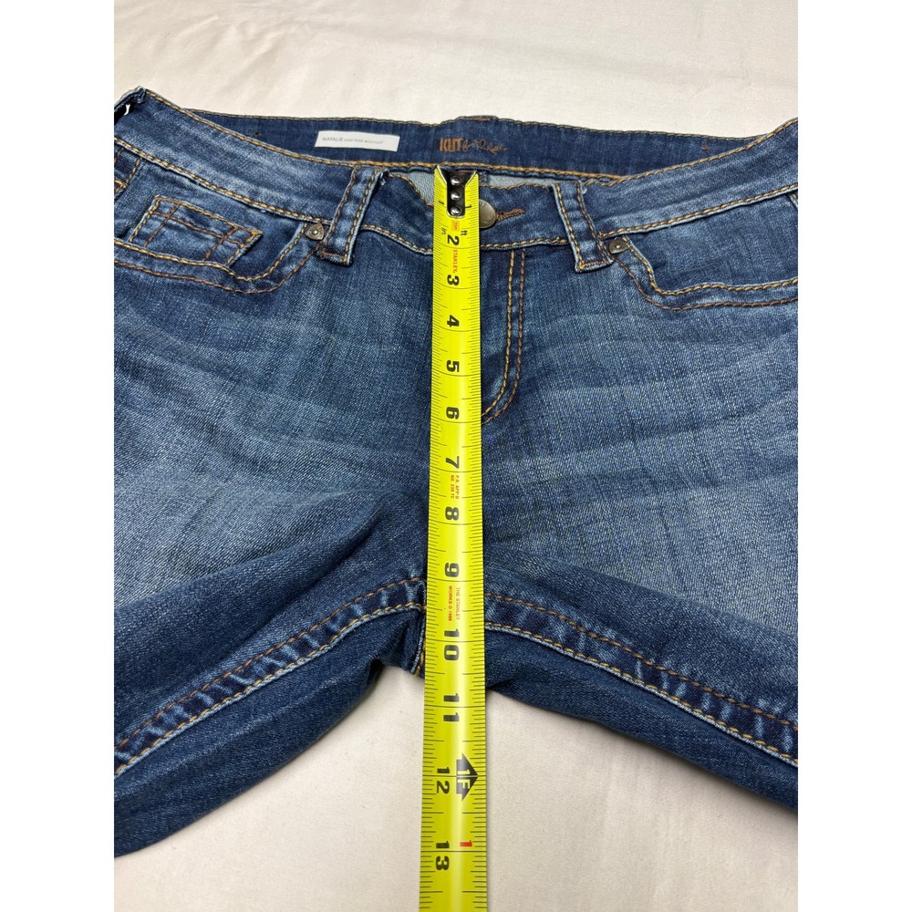 Kut from the Kloth Natalie High Rise Bootcut Jeans Dark Wash Womens 10 W32 L32 - Picture 10 of 13